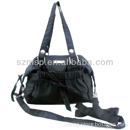 Soft nylon useful small hand bag